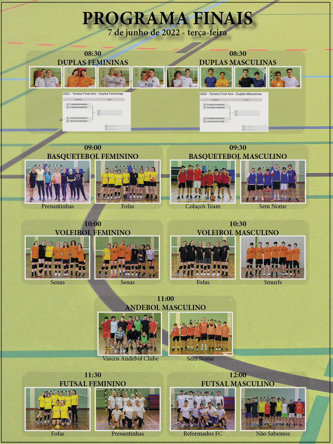 programa finais